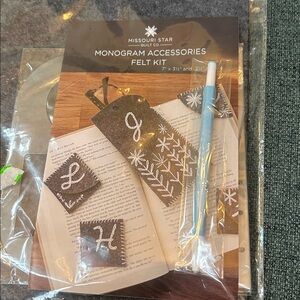 Missouri Star Monogram Accessories Felt Kit